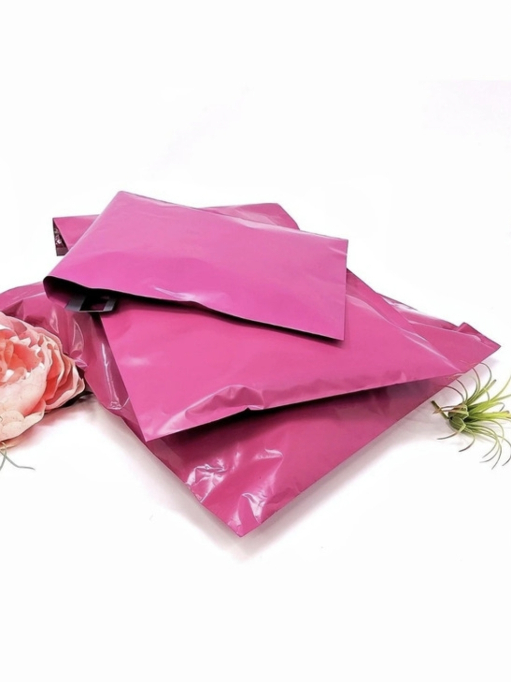 🆕 100 Pack Hot Pink 10" x 13" Poly Mailers